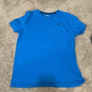 Hollister Men Size Large Blue T-shirt